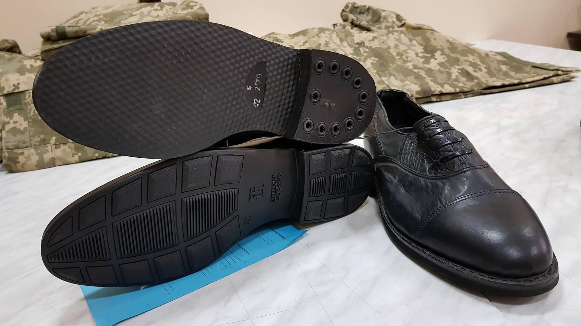 Стало ясно, как будут выглядеть хромовые полуботинки для бойцов ВСУ ...