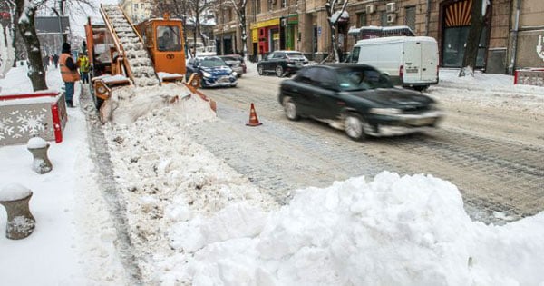 харьков, снег