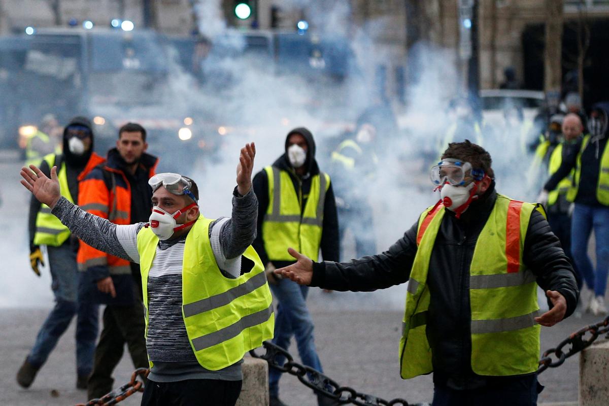 протесты, франция