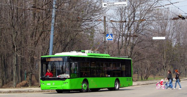 троллейбус, транспорт