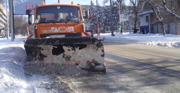 снег, дорога