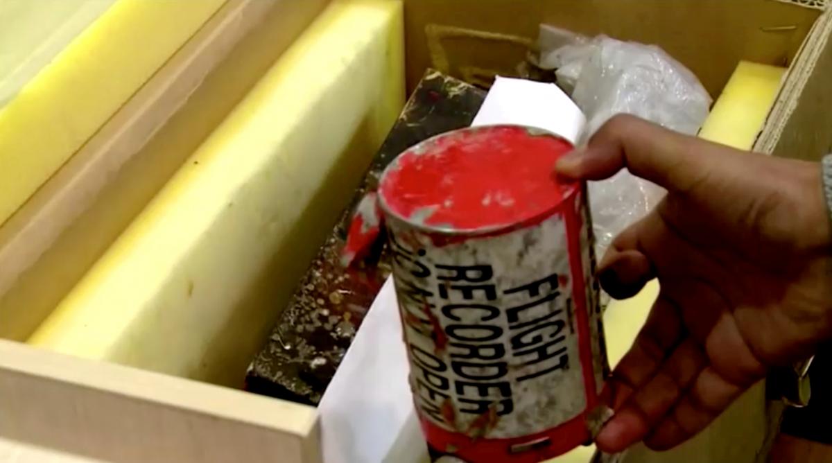 авиакатастрофа, черные ящики