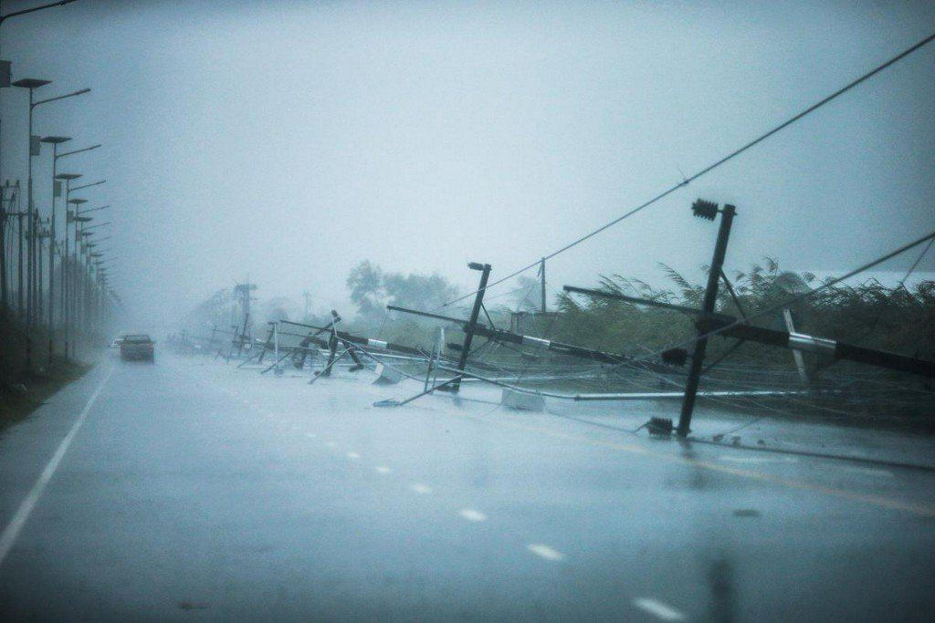 шторм, Китай