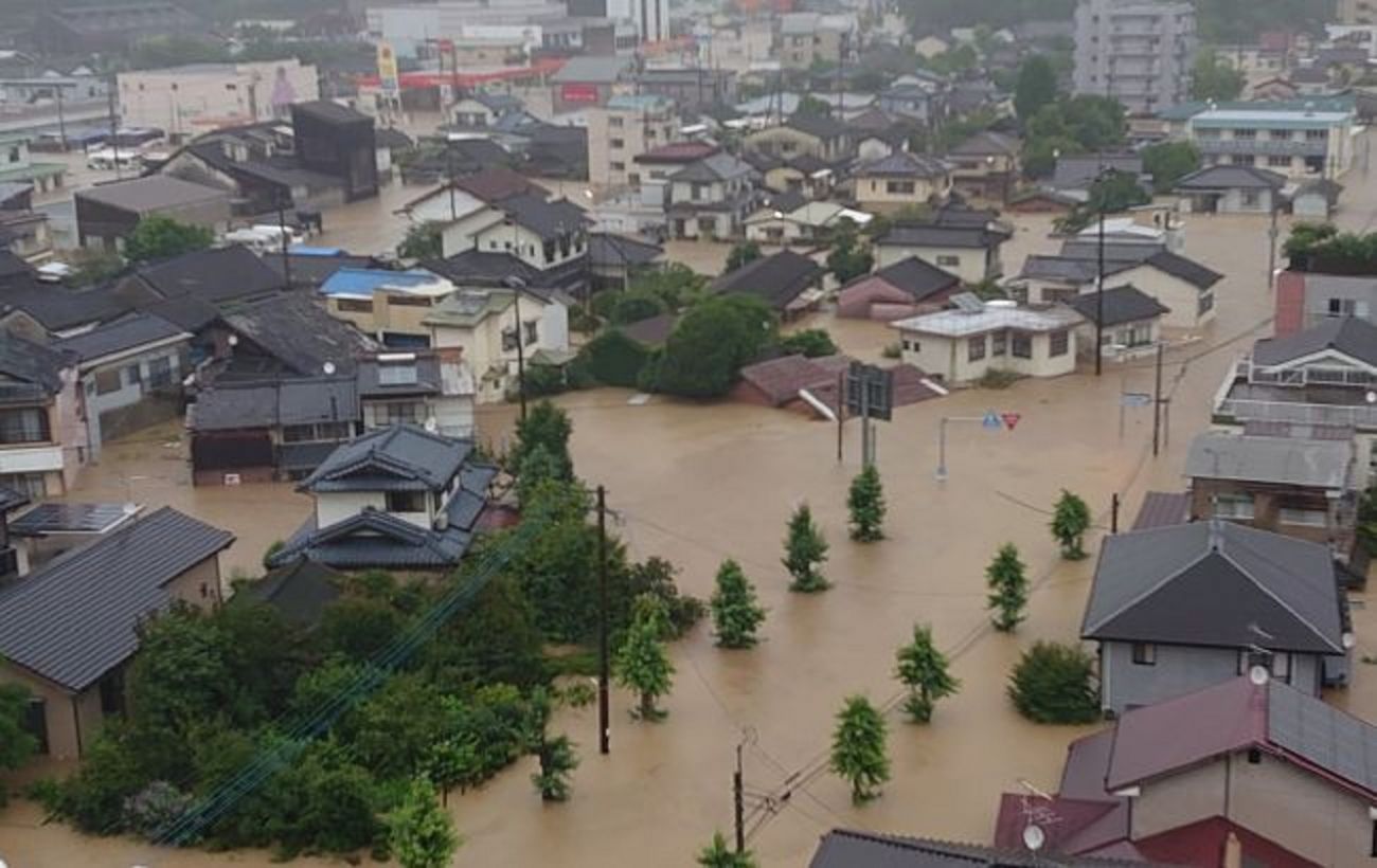 наводнение, Япония
