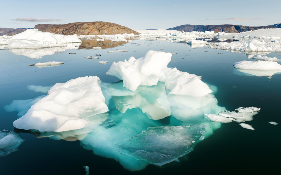 Гренландия, ледники