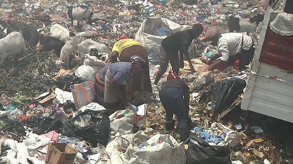 Кения, мусор