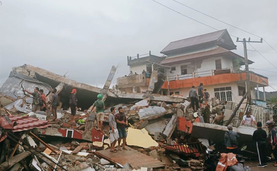 землетрясение, Индонезия