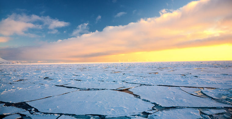 Арктика, лед