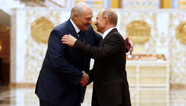 Путин, Лукашенко, война 