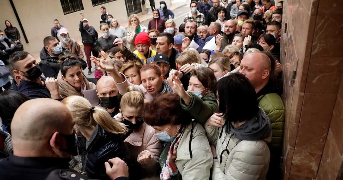 беженцы, война