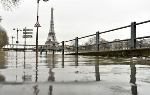 париж, наводнение