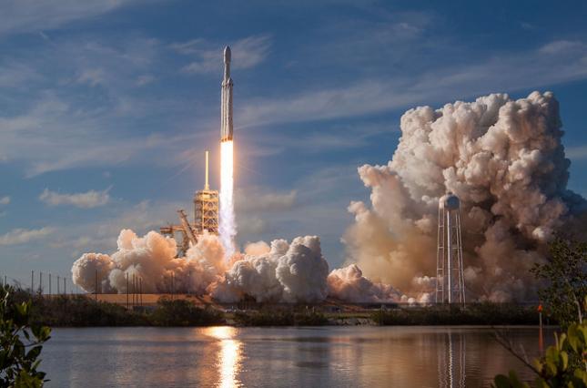 Falcon Heavy, маск, космос