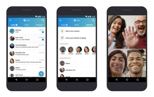 Skype, Android
