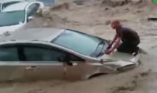 стихия, наводнение, Анкара, Турция
