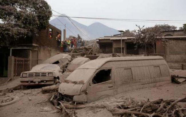 Гватемала, вулкан, трагедия