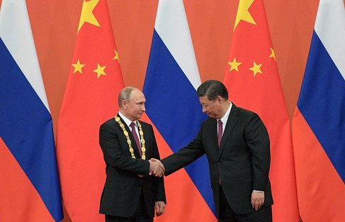 Китай, россия
