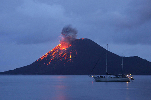 Килауэа, вулкан, извержение