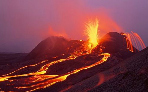 Килауэа, вулкан, извержение